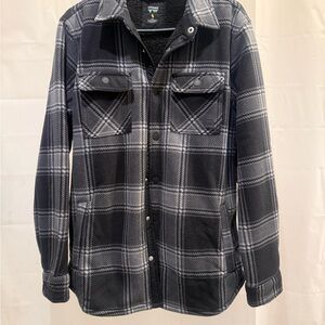 Voyager Men's Sherpa lined Plaid Jacket
